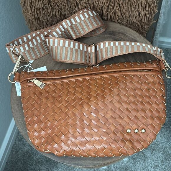 - Westlyn Woven Bum Bag/Brown - Picture 10 of 10